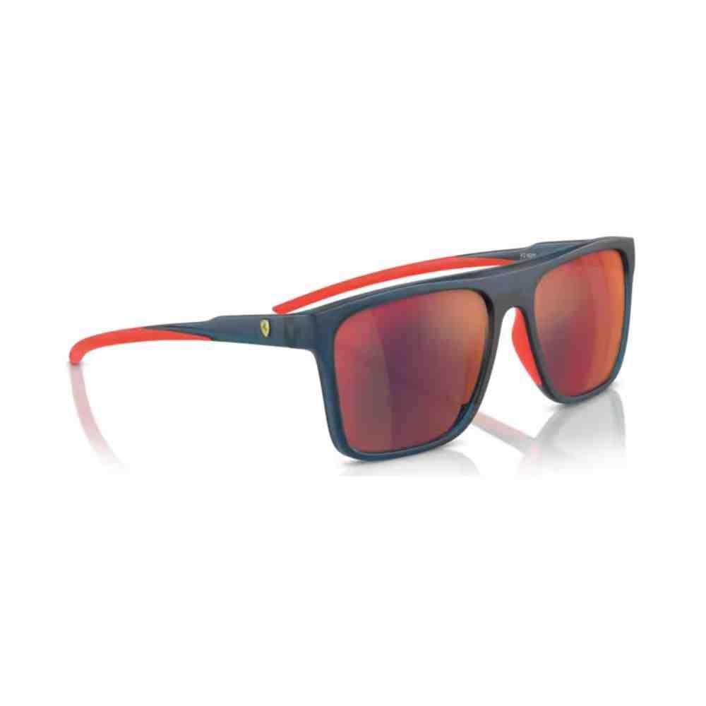 Óculos de Sol Ferrari Azul/Vermelho Masculino 0FZ6006 506/6 Azul 5