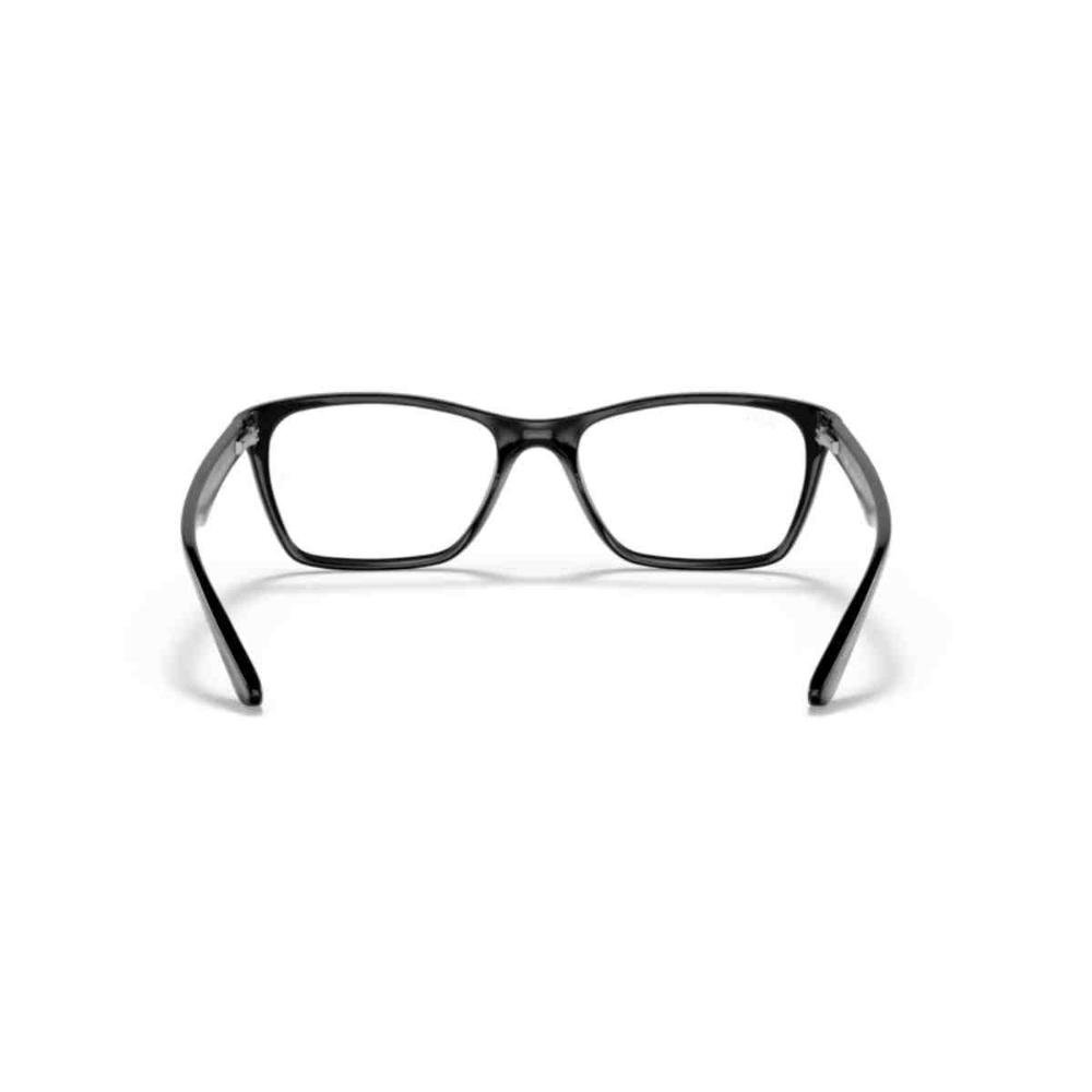 Armação de Grau Ray Ban Retangular Preto 0RX7033L 2000 54 Preto 5