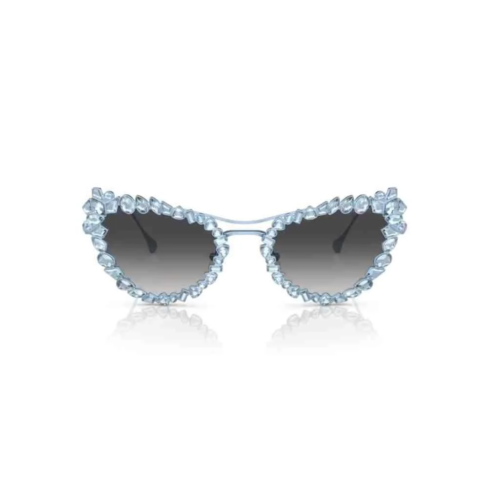 Óculos de Sol  Swarovski Azul Claro Fosco 0SK7011 40198G56 Azul 3
