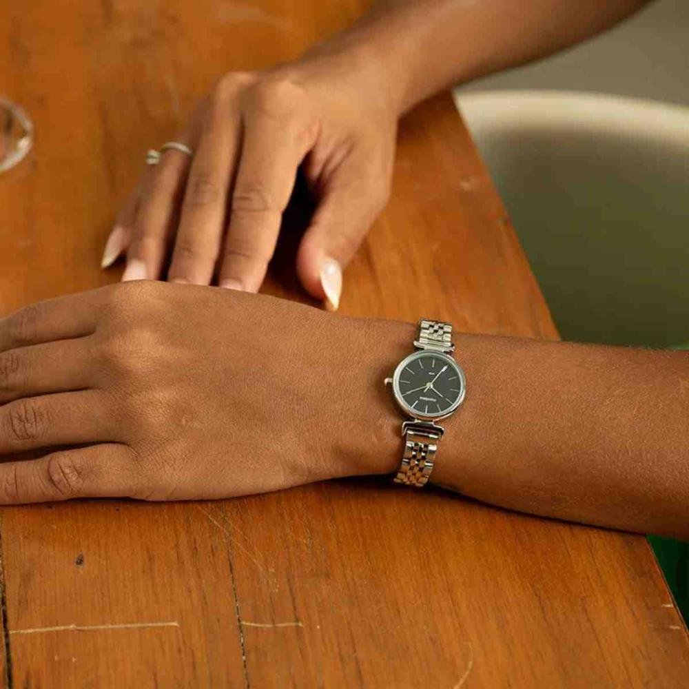 Kit Relógio + Pulseira Cristal Mondaine Prata Feminino 32866L0MKNE2K1 Prata 5