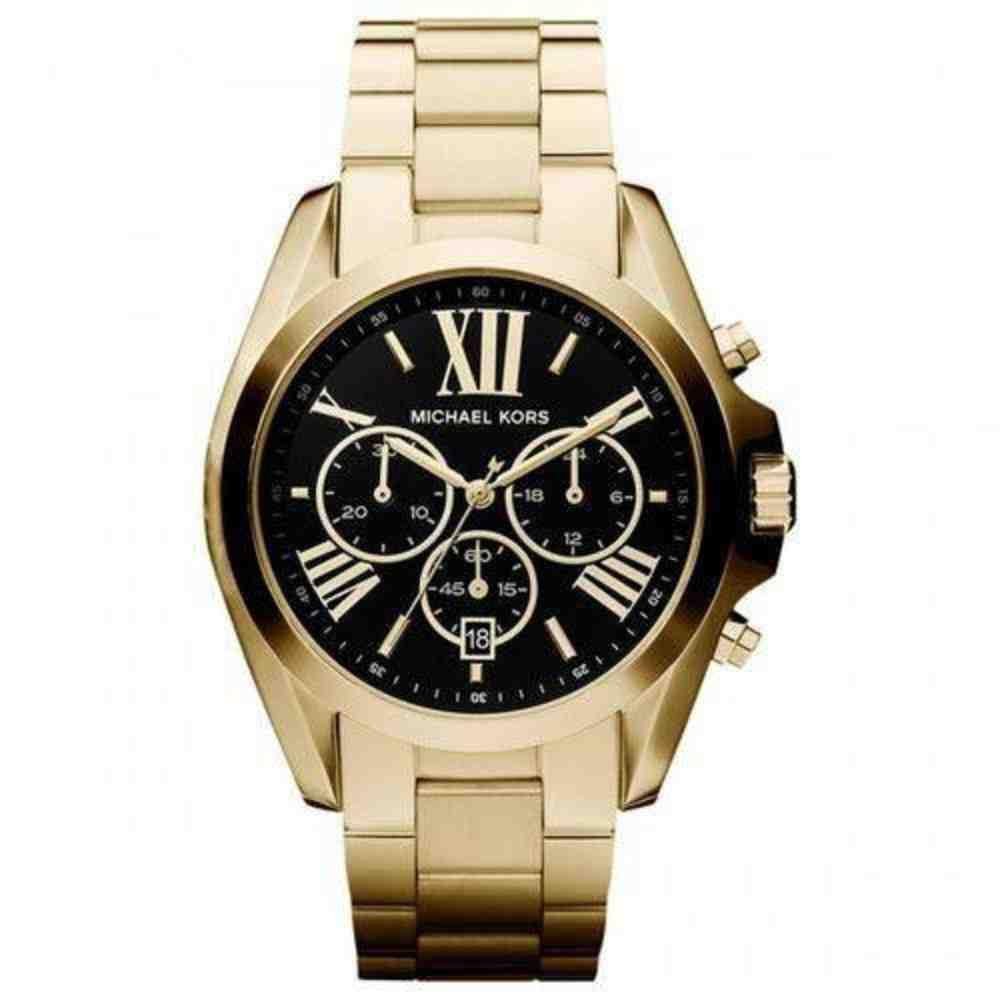 Relogio Michael Kors Bradshaw Dourado Feminino Mk5739/4pn