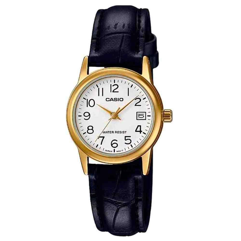 Relógio Casio Preto Feminino LTP-V002GL-7B2UDF-SC