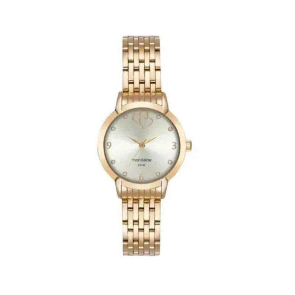Kit Relógio+Semijóia Mondaine Dourado Feminino 99801LPMKDE1K Dourado 2