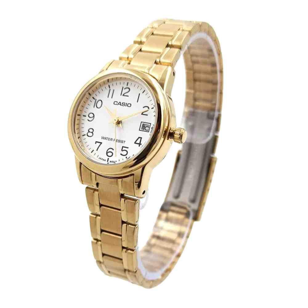 Relógio Casio Dourado Feminino LTP-V002G-7B2UDF-BR Dourado 2