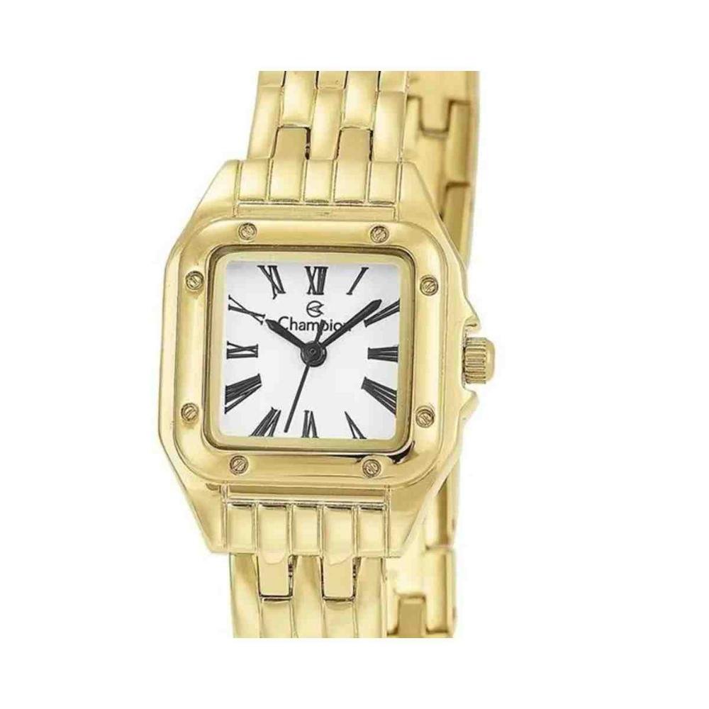 Relógio Champion Dourado Feminino CF25170H Dourado 4