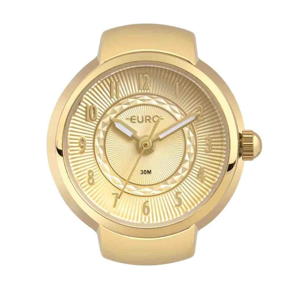 Relógio Anel Euro Dourado Feminino EU2035YUV/4DI 
