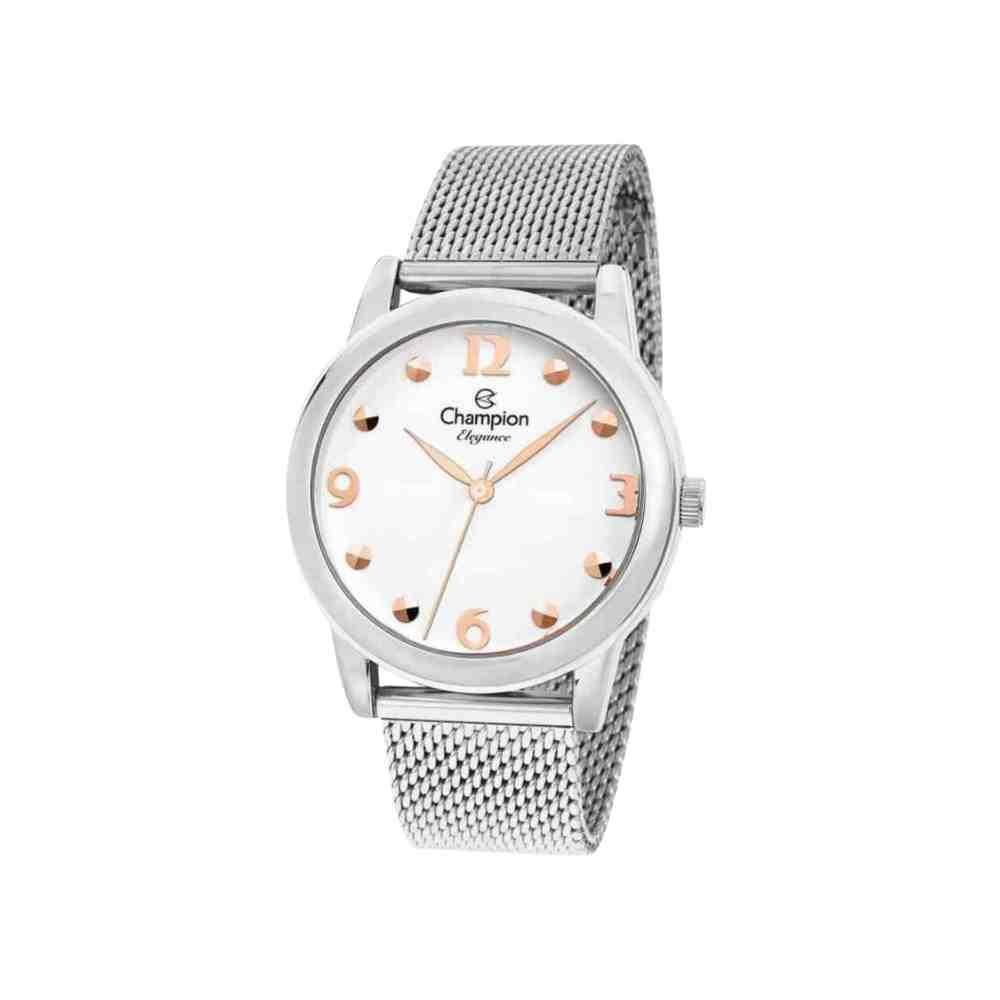 Relógio Champion Elegance Prata Feminino CN26813Q