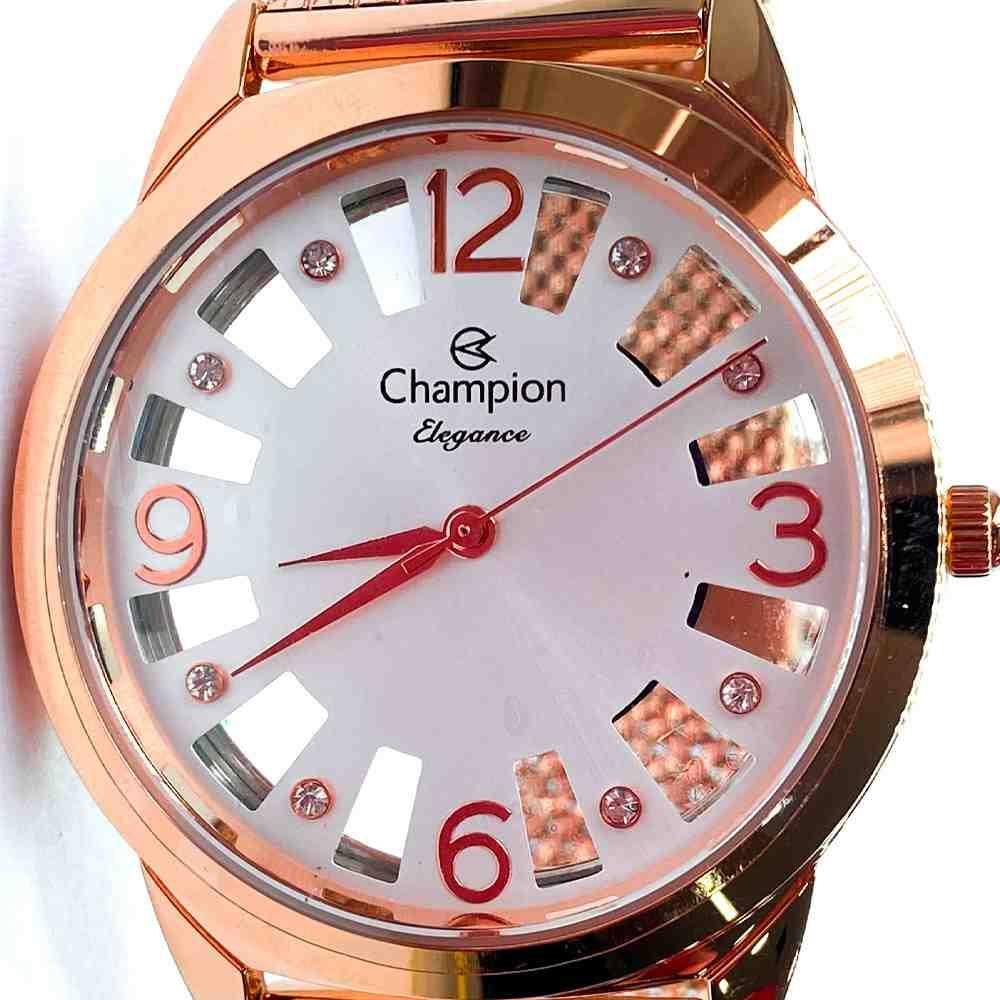 Relógio Champion Feminino Rosê CN20873Z Rosa 2
