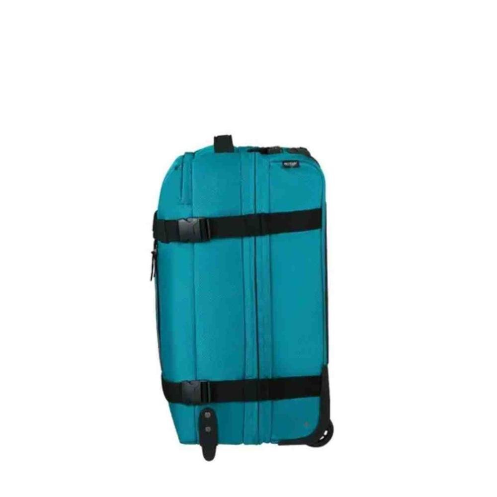 Mala de Bordo American Tourister Urban Track P Samsonite Azul Turquesa  Dourado 4