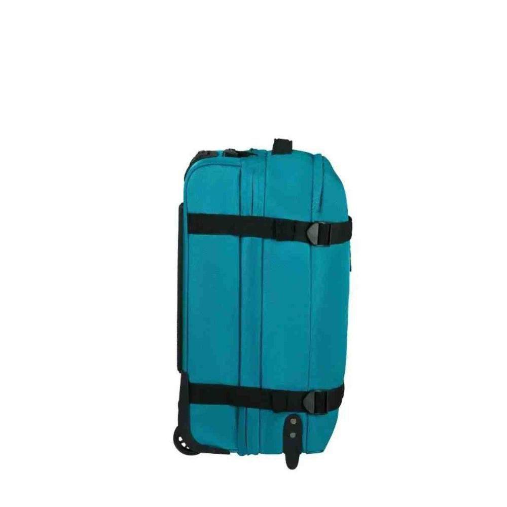 Mala de Bordo American Tourister Urban Track P Samsonite Azul Turquesa  Dourado 5