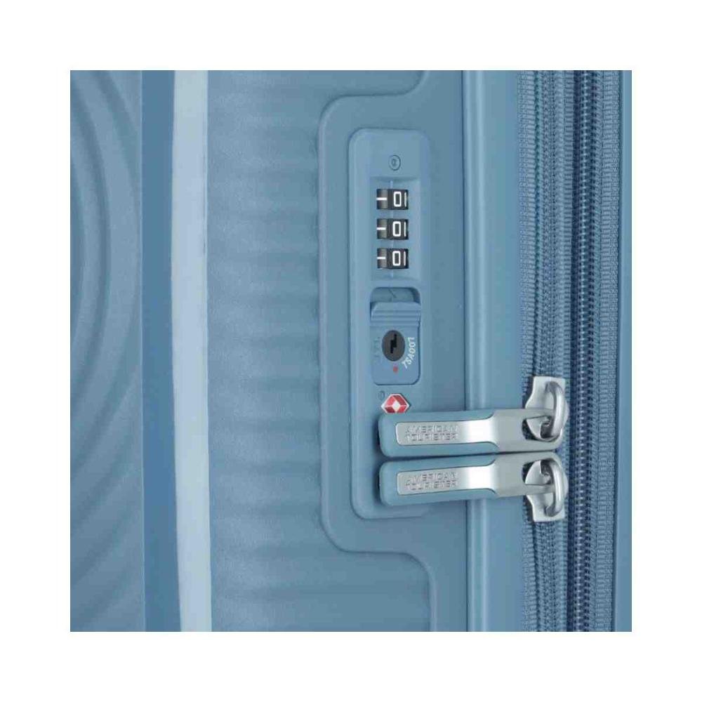 Mala de Viagem Americn Tourist Curio M Azul 86229E6121 U Dourado 7