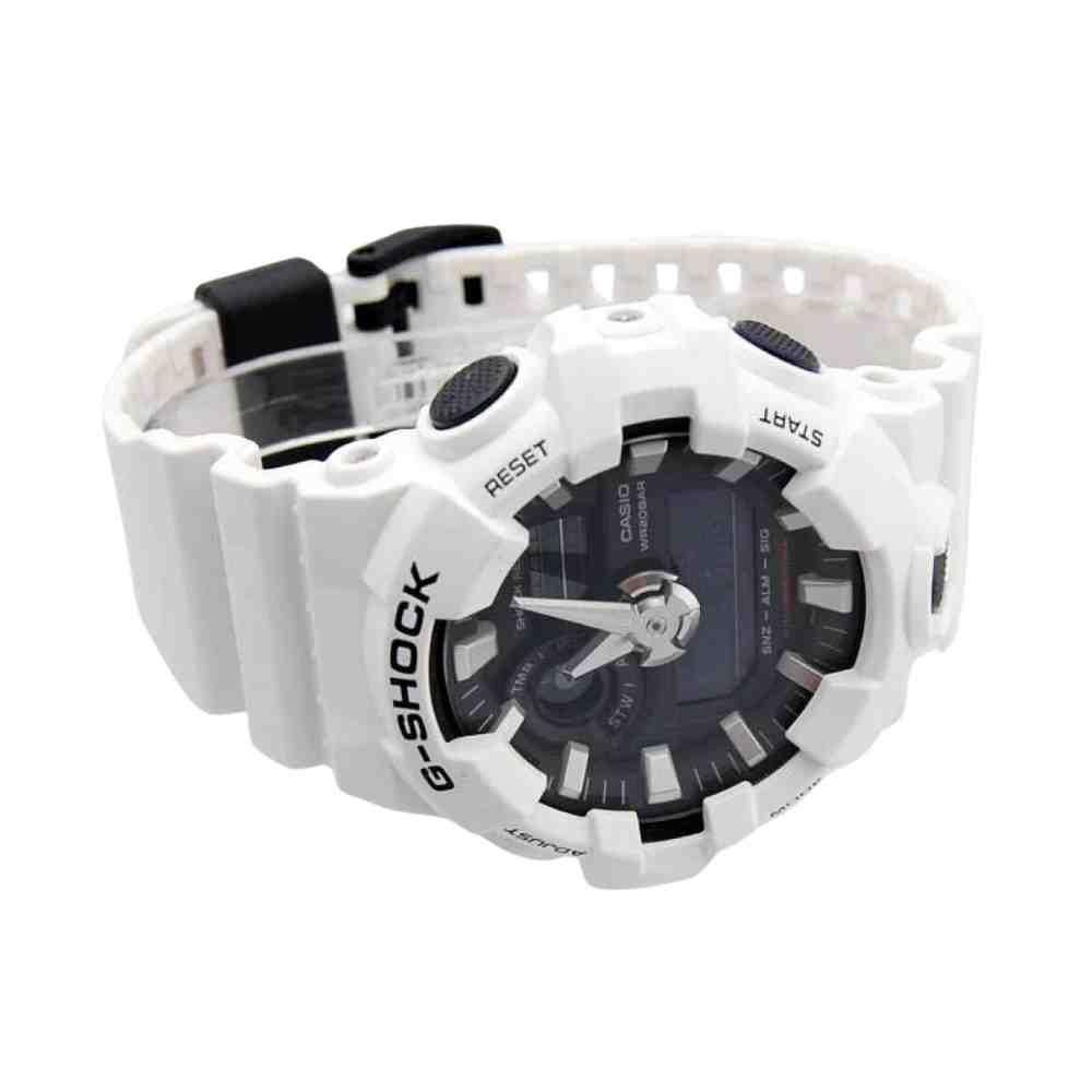 Relógio Casio G-Shock Branco Masculino GA-700-7ADR Branco 2