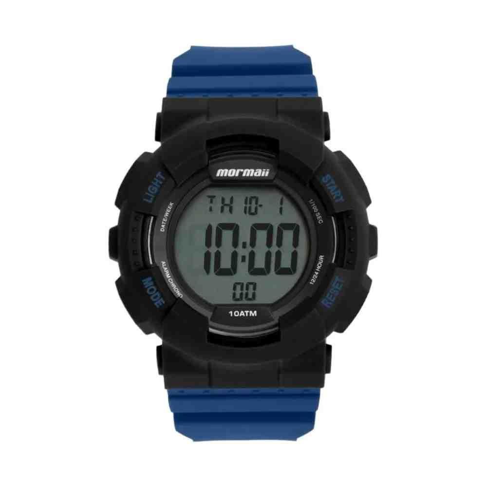 Relógio Mormaii Azul Preto Masculino MO3415AE/8A