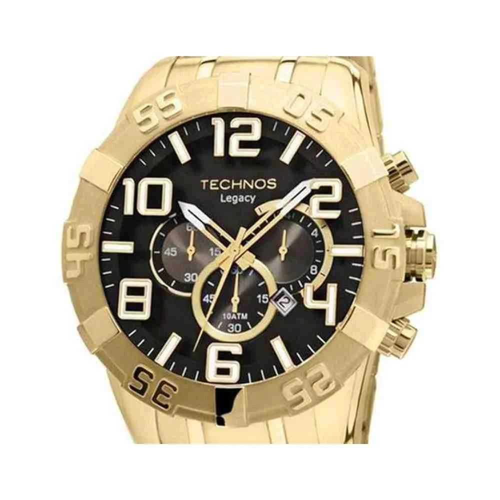 Relógio Technos Legacy Dourado Masculino OS20IMS/4P Dourado 2