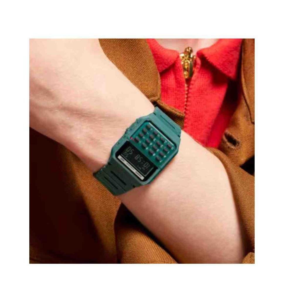 Relógio Casio Edgy Verde Unissex CA-53WB-3BDF-SC Verde 3