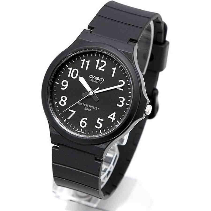 Relógio Casio Standard Preto Masculino MW-240-1BVDF-SC