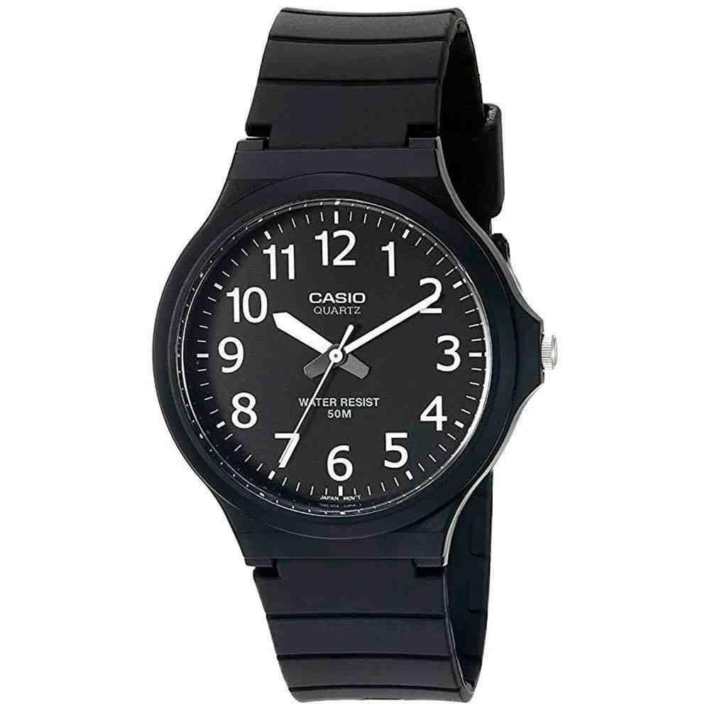 Relógio Casio Standard Preto Masculino MW-240-1BVDF-SC Preto 2