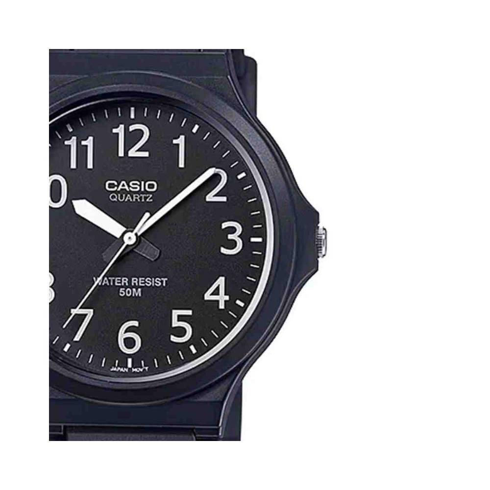 Relógio Casio Standard Preto Masculino MW-240-1BVDF-SC Preto 5