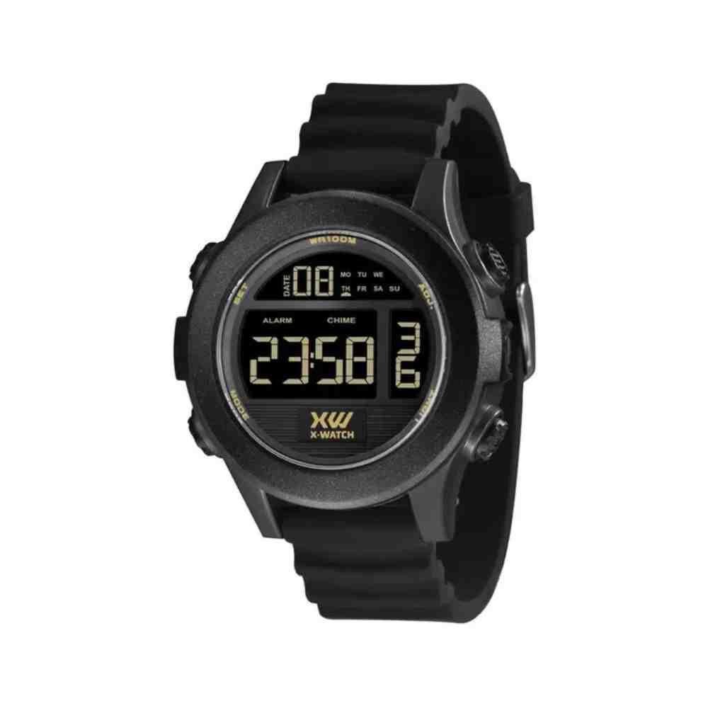 Relógio Preto Masculino X-Watch XMPPD670