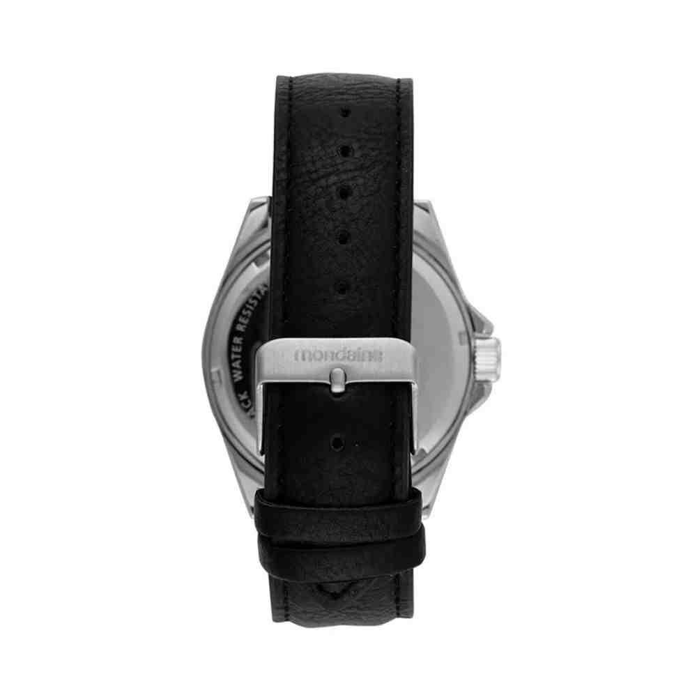 Relógio Mondaine Clássico Prata/Preto Masculino 99741G0MVNH2 Prata 3