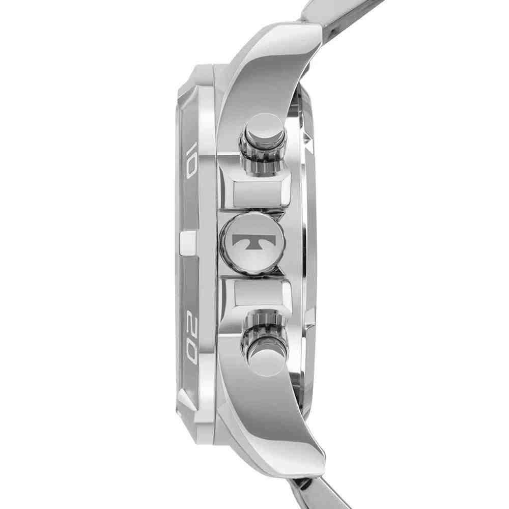 Relógio Prata Masculino Technos Ts Digitech BJK629AB/1P Prata 3