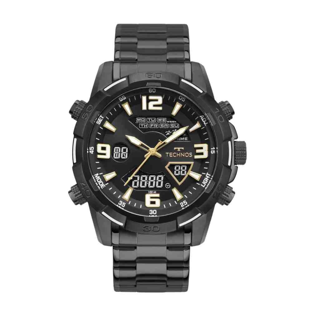 Relógio Technos Digitech Preto Masculino W23305ADB/1P