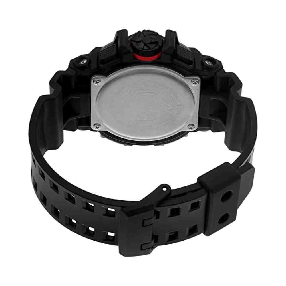 Relógio Preto Masculino Casio G-Shock GA-400-1BDR Preto 4