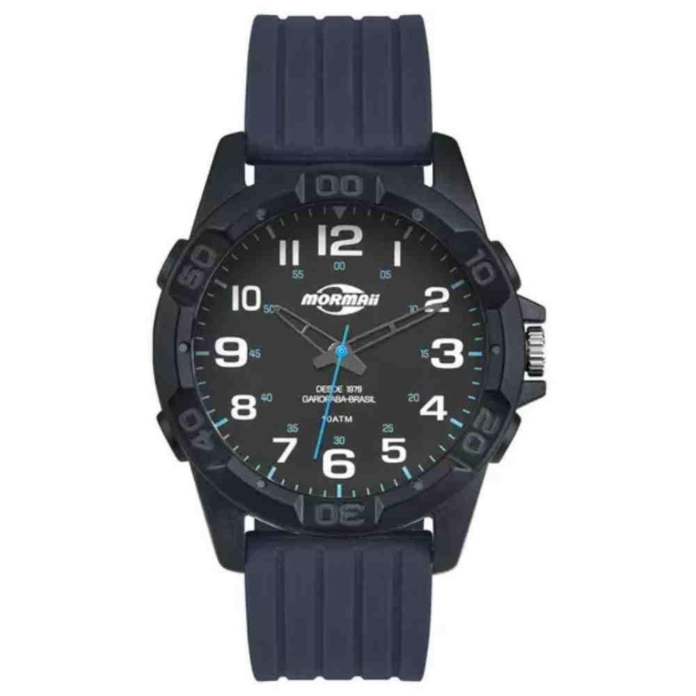 Relógio Mormaii Azul Masculino MOPC21JAKC/8A