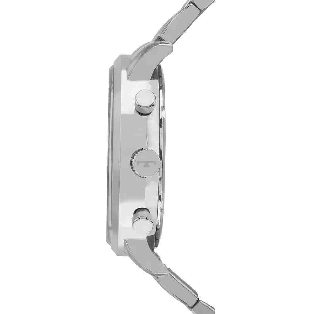 Relógio Technos Grandtech Prata Masculino JS15ENR/1A Marrom 2