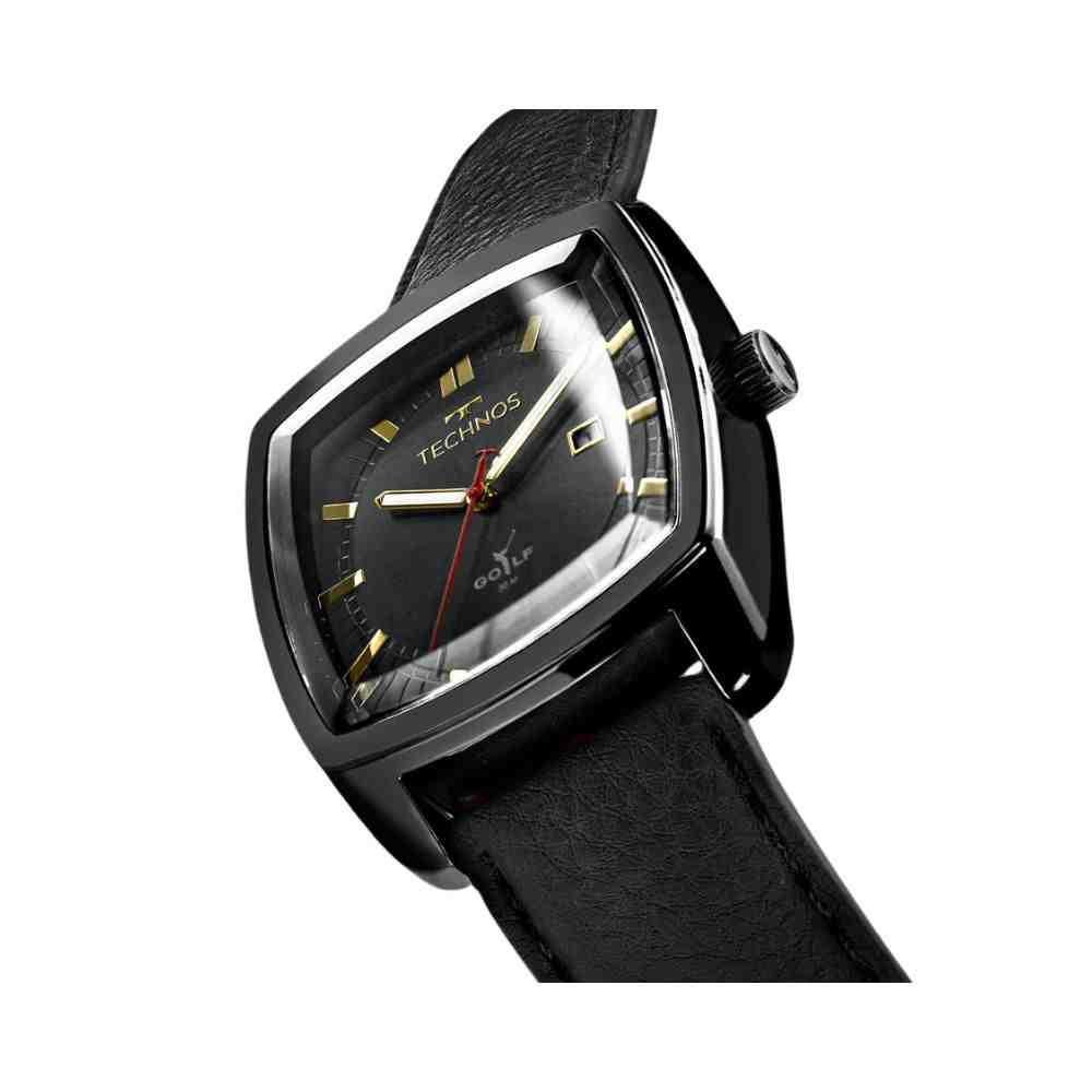 Relógio Technos Golf Grafite Masculino 2115TUZ/0P Preto 2