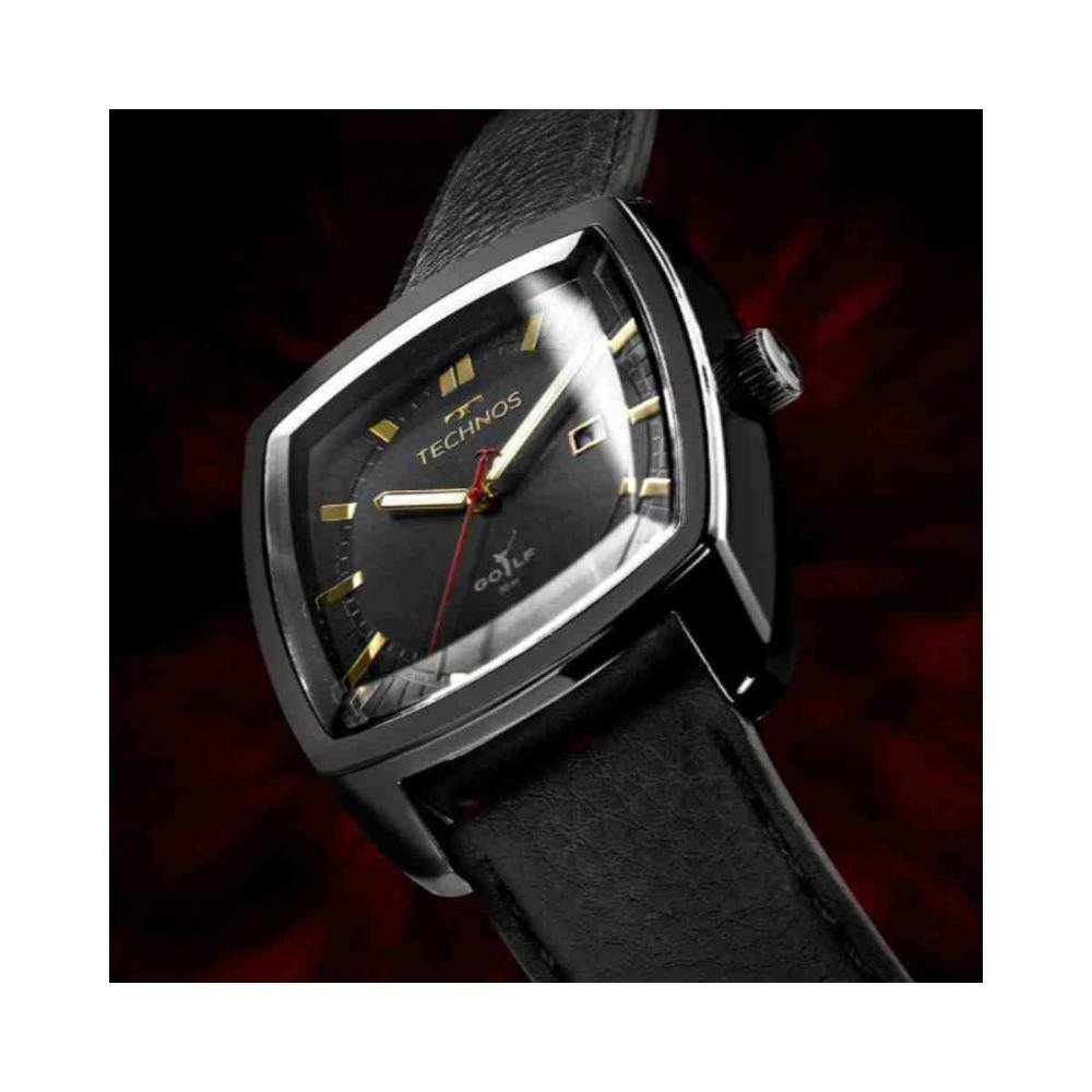 Relógio Technos Golf Grafite Masculino 2115TUZ/0P Preto 5