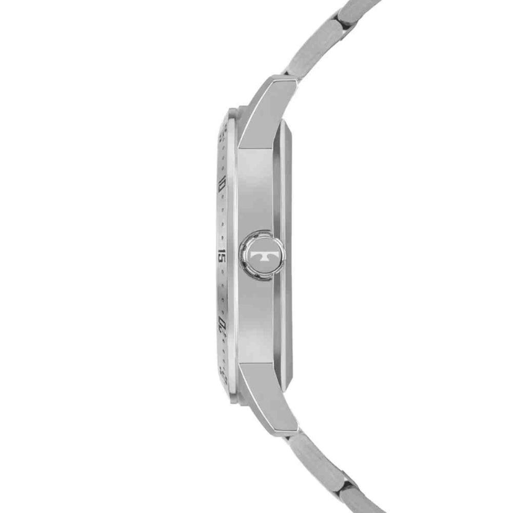 Relógio Technos Militar Prata Masculino 2115UBY/1V Preto 2