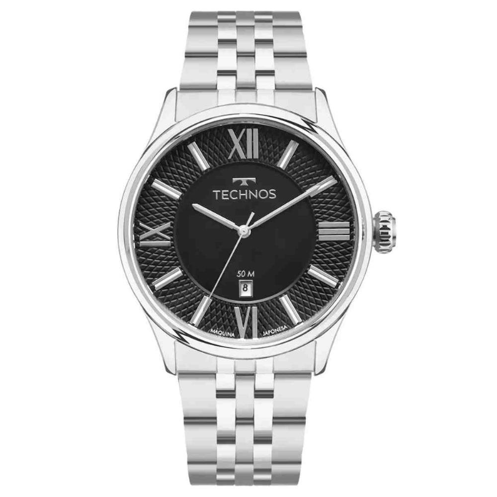 Relógio Technos Executive Prata Masculino 2115UAU/1P