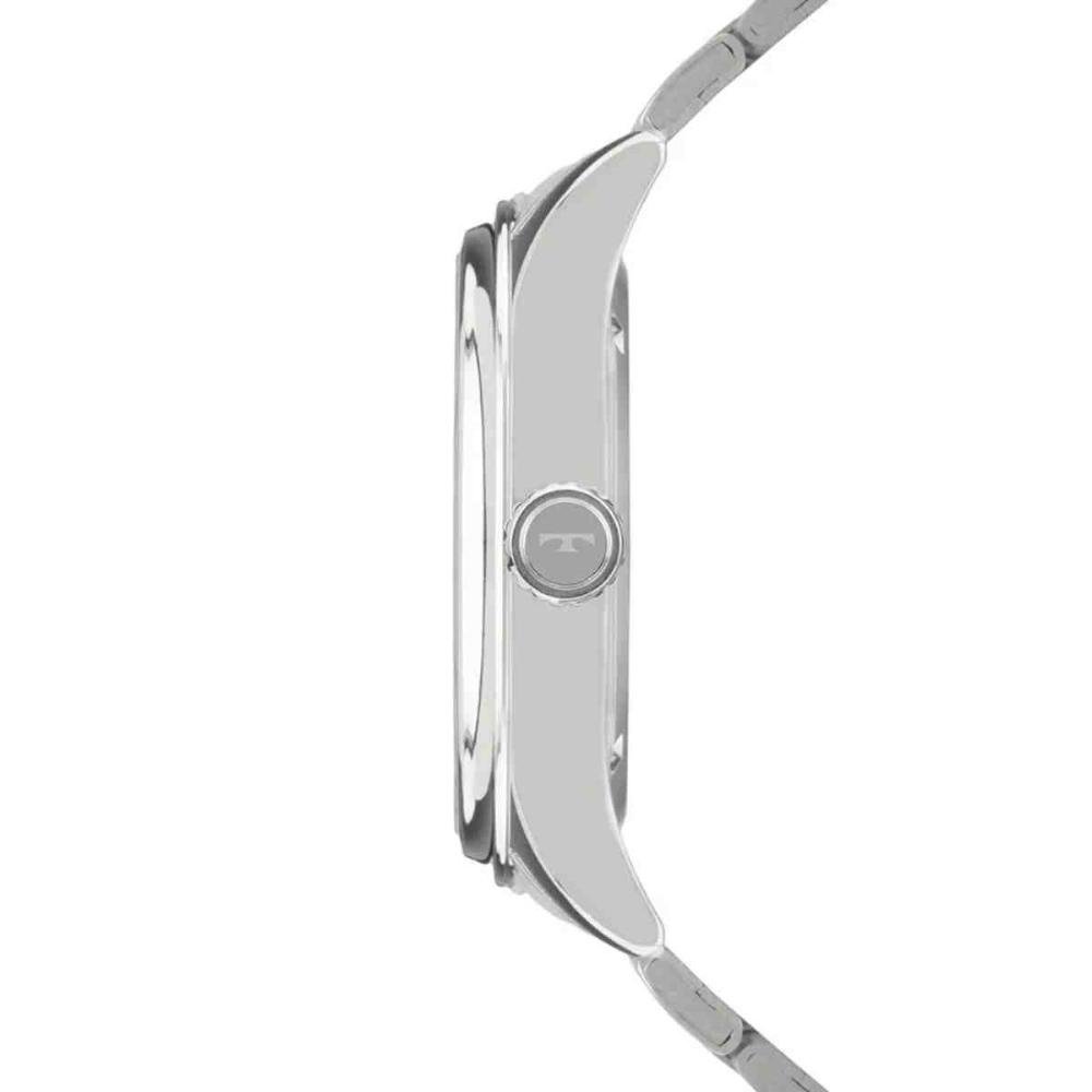 Relógio Technos Executive Prata Masculino 2115UAU/1P Marrom 2