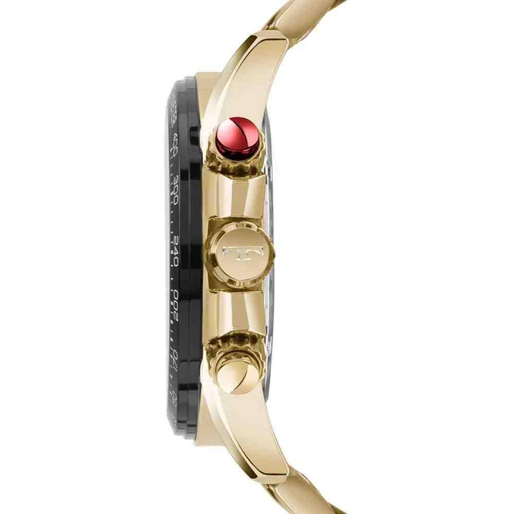 Relógio Technos TS Carbon Dourado Masculino OS1ABL/T1P Marrom 2