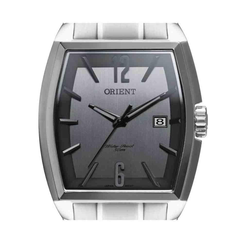 Relógio Orient Prata Masculino GBSS1050 G2SX Marrom 6