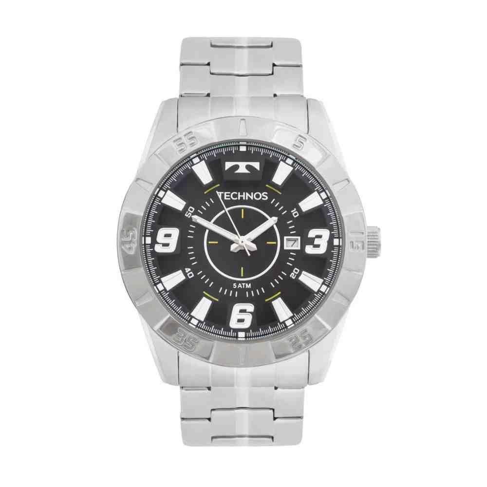 Relógio Technos Racer Prata Masculino 2115KYX/1R
