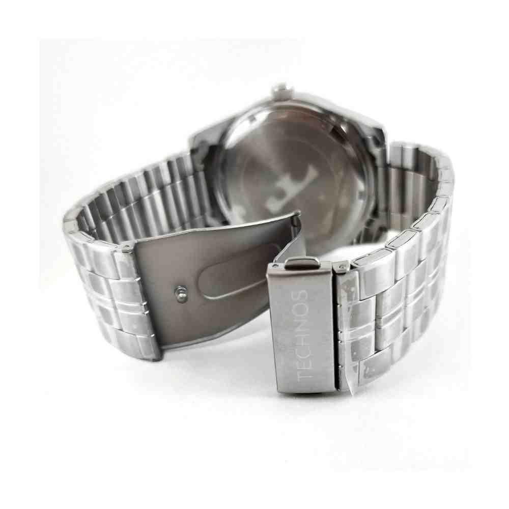 Relógio Technos Racer Prata Masculino 2115KYX/1R Prata 4