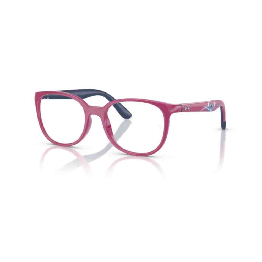 Armação de Grau Ray-Ban Stitch Infantil Fúcsia 0RY1631 7508 