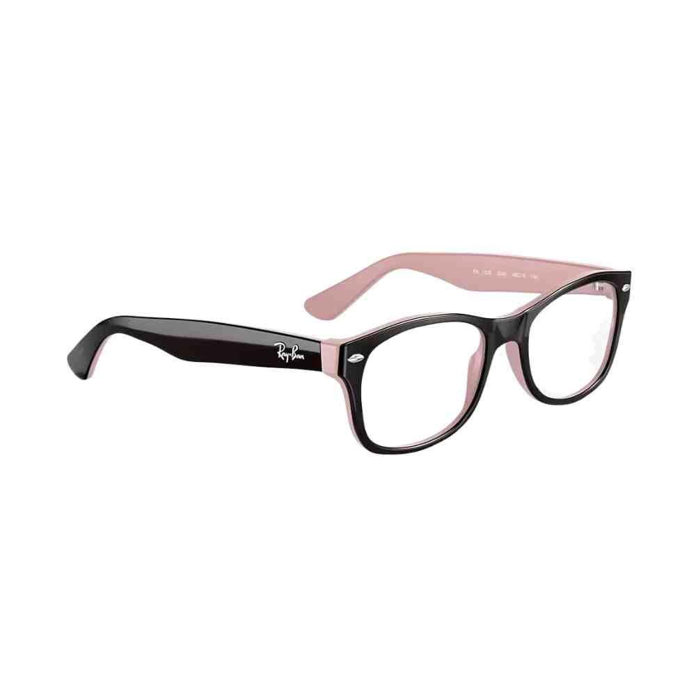 Óculos de Grau Preto c/ Rosa Infantil Ray-Ban RY1528 3580 Marrom 2