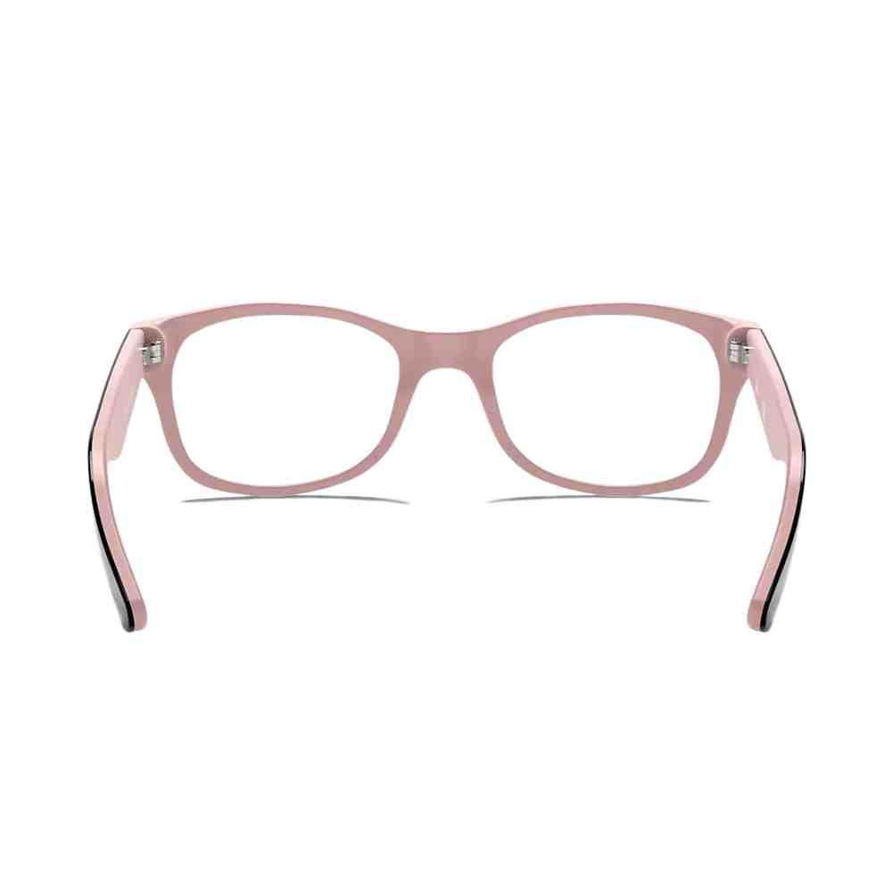 Óculos de Grau Preto c/ Rosa Infantil Ray-Ban RY1528 3580 Marrom 4