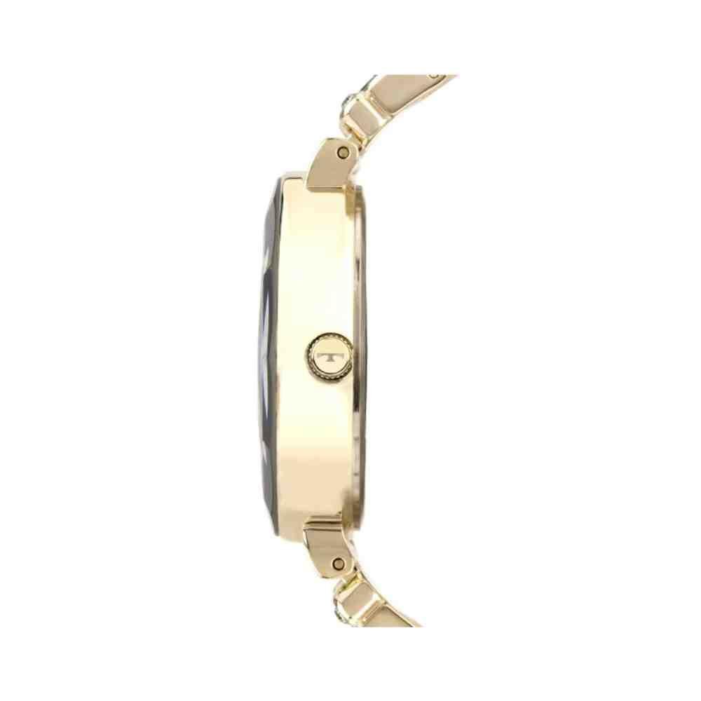 Relógio Technos Crystal Dourado/Preto Feminino 2033CX/1P Preto 2