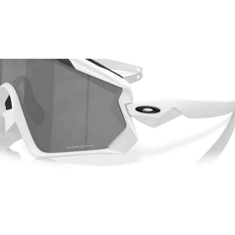 Óculos de Sol Oakley Wind Jacket 2.0 Branco Fosco 0OO9418 94183045 Branco 5