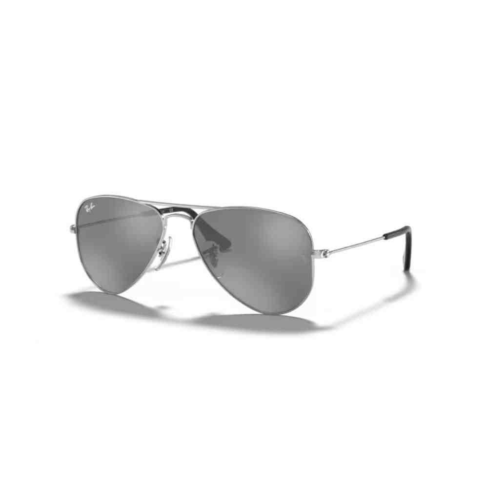 Óculos de Sol Ray Ban Aviator Infantil Prata 0RJ9506S2126G50 Prata 2