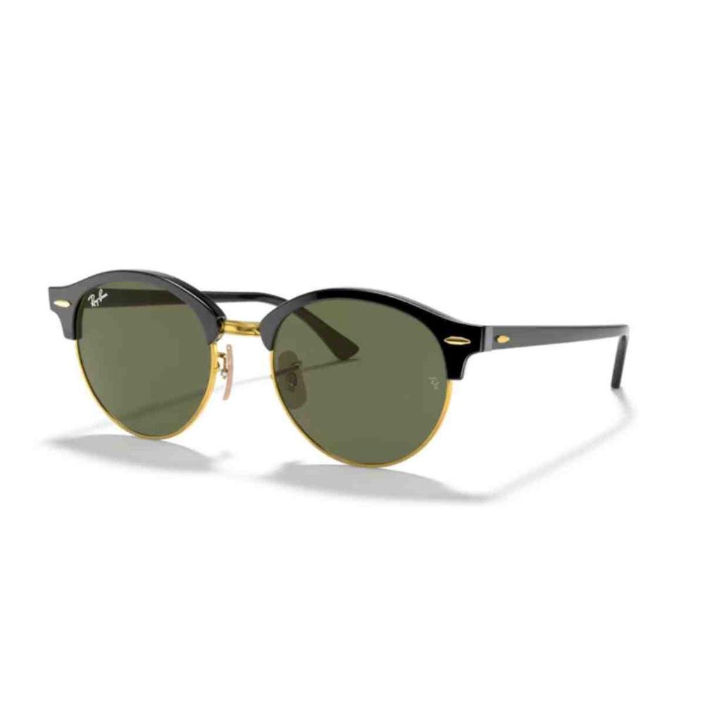 Óculos de Sol Ray Ban Clubround Preto 0RB4246 901   51 Preto 2