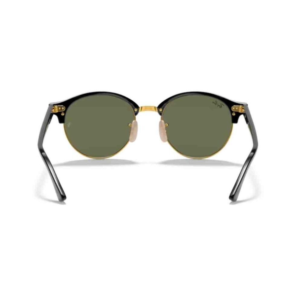 Óculos de Sol Ray Ban Clubround Preto 0RB4246 901   51 Preto 5