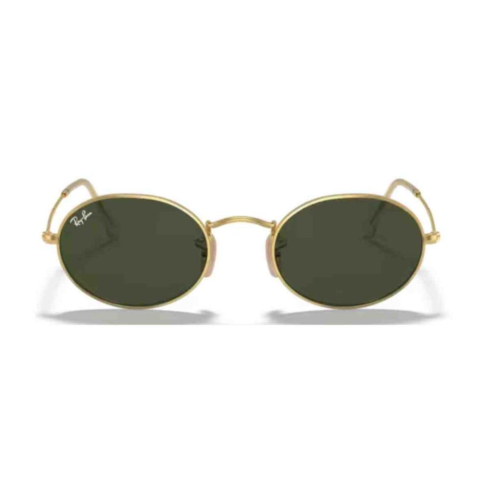 Óculos de Sol Ray Ban Oval Dourado 0RB3547 001/3154