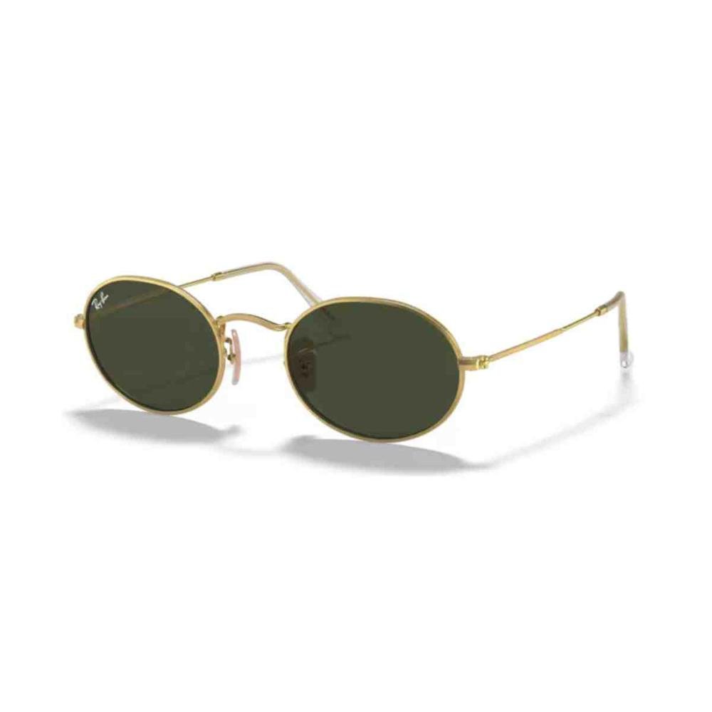 Óculos de Sol Ray Ban Oval Dourado 0RB3547 001/3154 Dourado 2