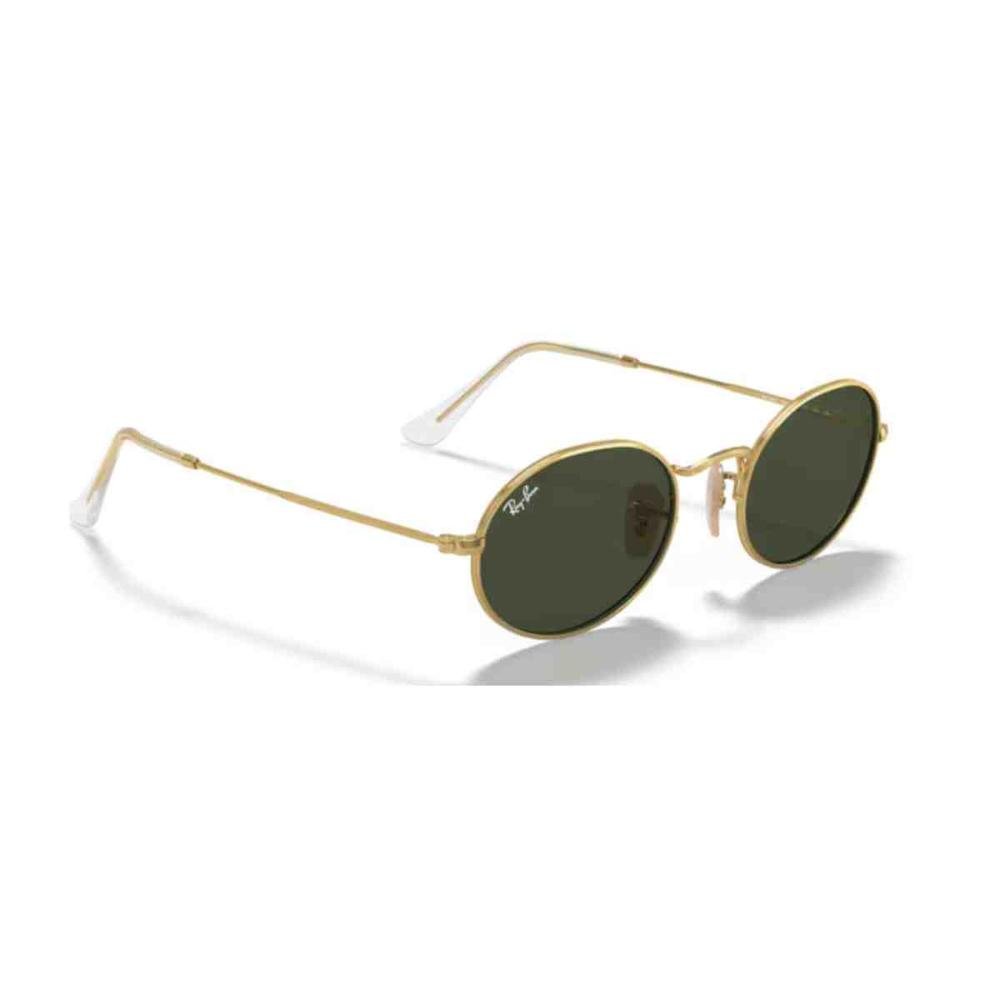 Óculos de Sol Ray Ban Oval Dourado 0RB3547 001/3154 Dourado 3