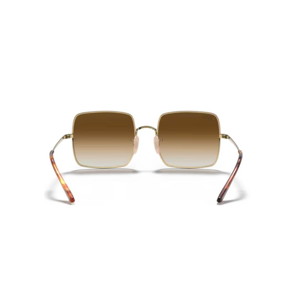 Óculos de Sol Ray Ban Square Dourado 0RB1971 91475154 Marrom 4